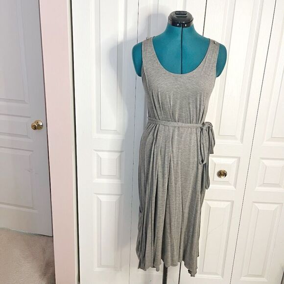 Marc by Marc Jacobs Tank Style Sleeveless Belted Scoop Neck Drape Dress - Picture 1 of 16